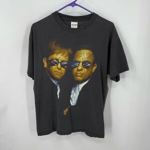 Elton John & Billy Joel vintage  "Summer of '94" concert tour unisex T-shirt. L
